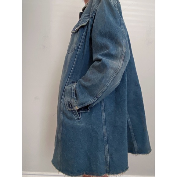 NWOT MM6 Maison Margiela Oversized Denim Jacket - Picture 4 of 16